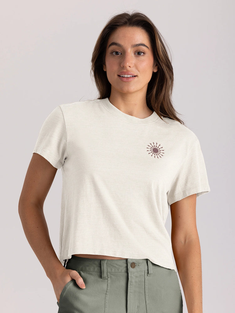 Women's Sol Tee - Heather Birch