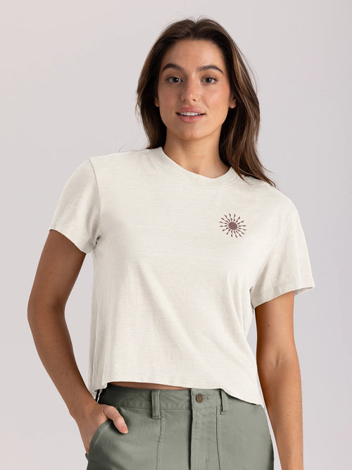 Women's Sol Tee - Heather Birch