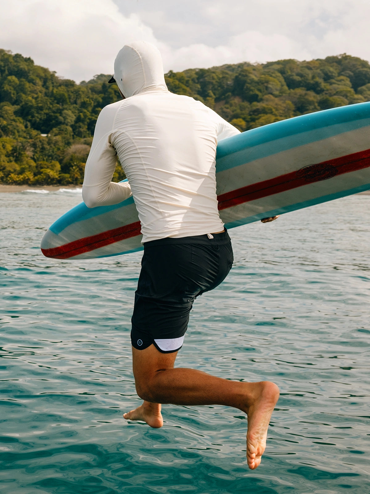 Men's Pinnacle Hooded Rash Guard - Birch