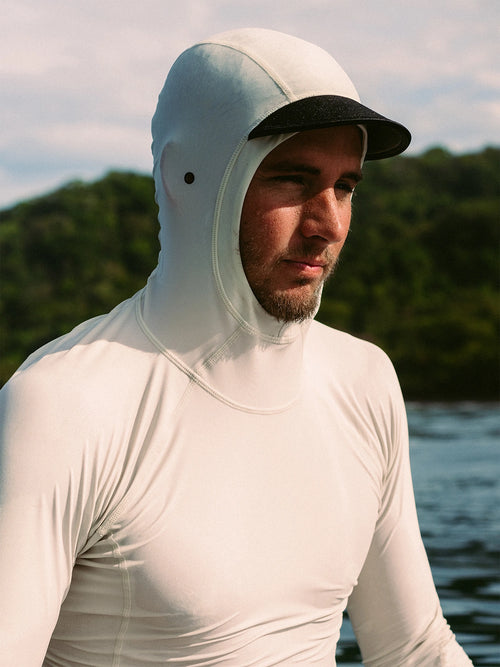 Men's Pinnacle Hooded Rash Guard - Birch