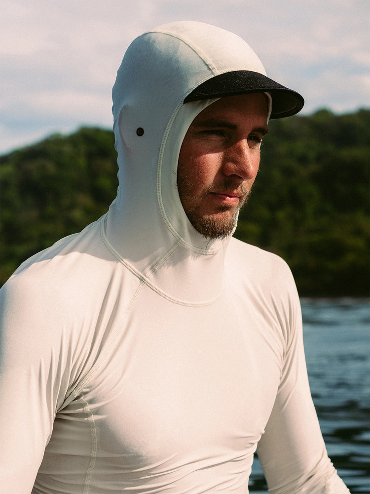 Men's Pinnacle Hooded Rash Guard - Birch