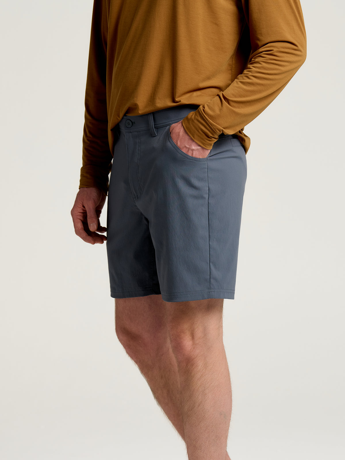 Men's Topogrid Short - Storm Cloud