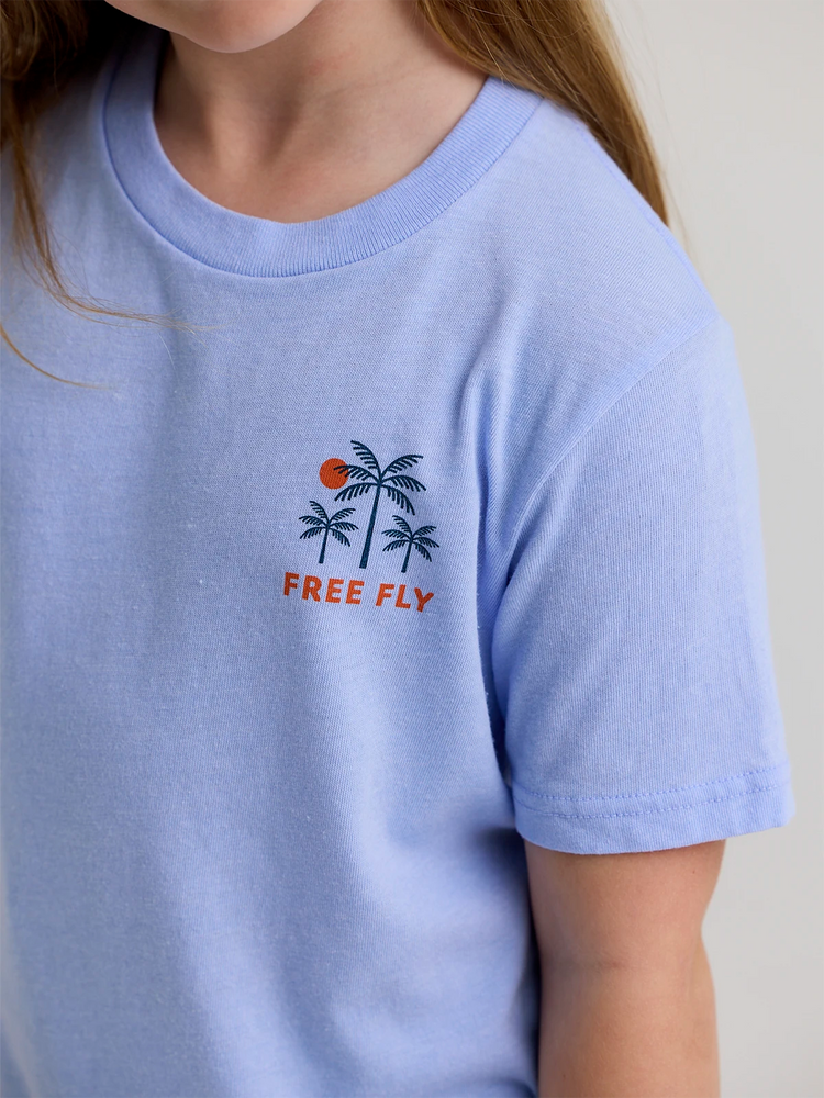 Youth Beach Access Tee - Heather Lavender