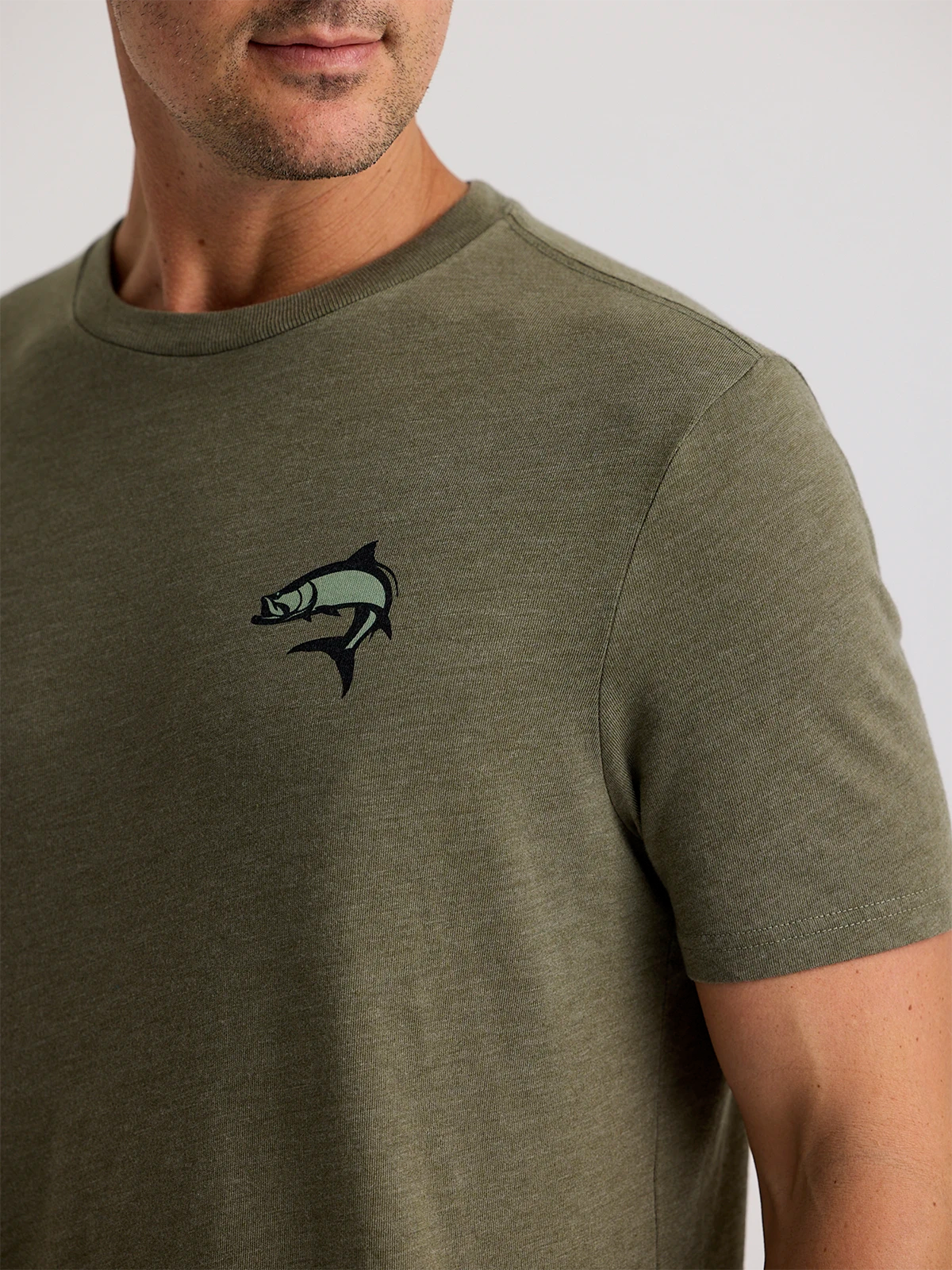 Sabalo Tee - Heather Fatigue