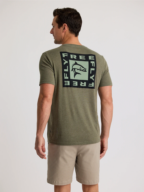 Sabalo Tee - Heather Fatigue