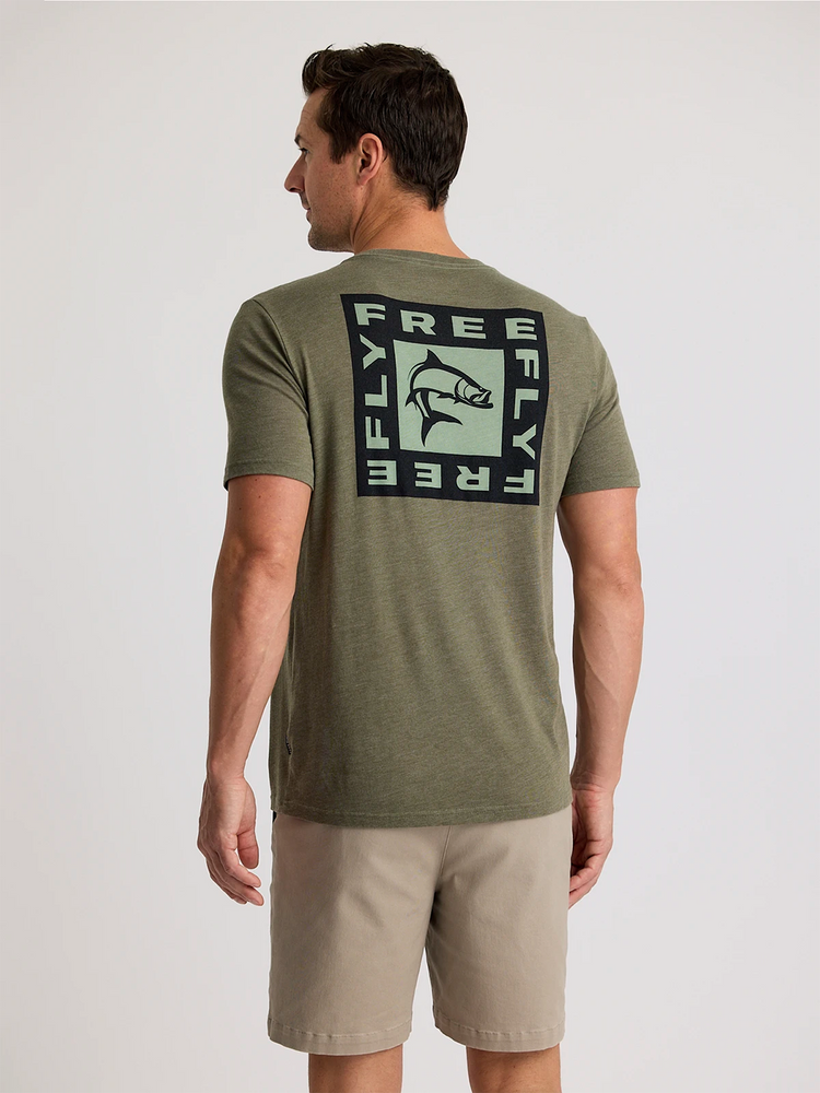 Sabalo Tee - Heather Fatigue