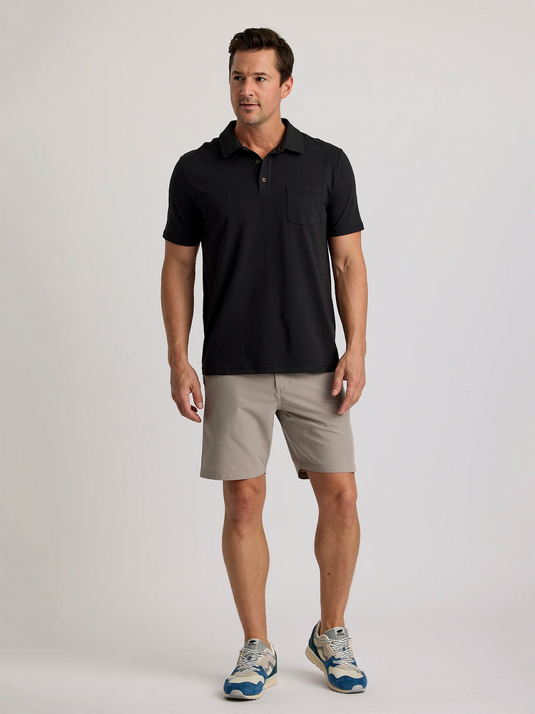 Men's Bamboo Current Polo - Black