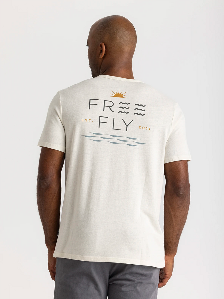 Salt & Sun Pocket Tee - Heather Birch